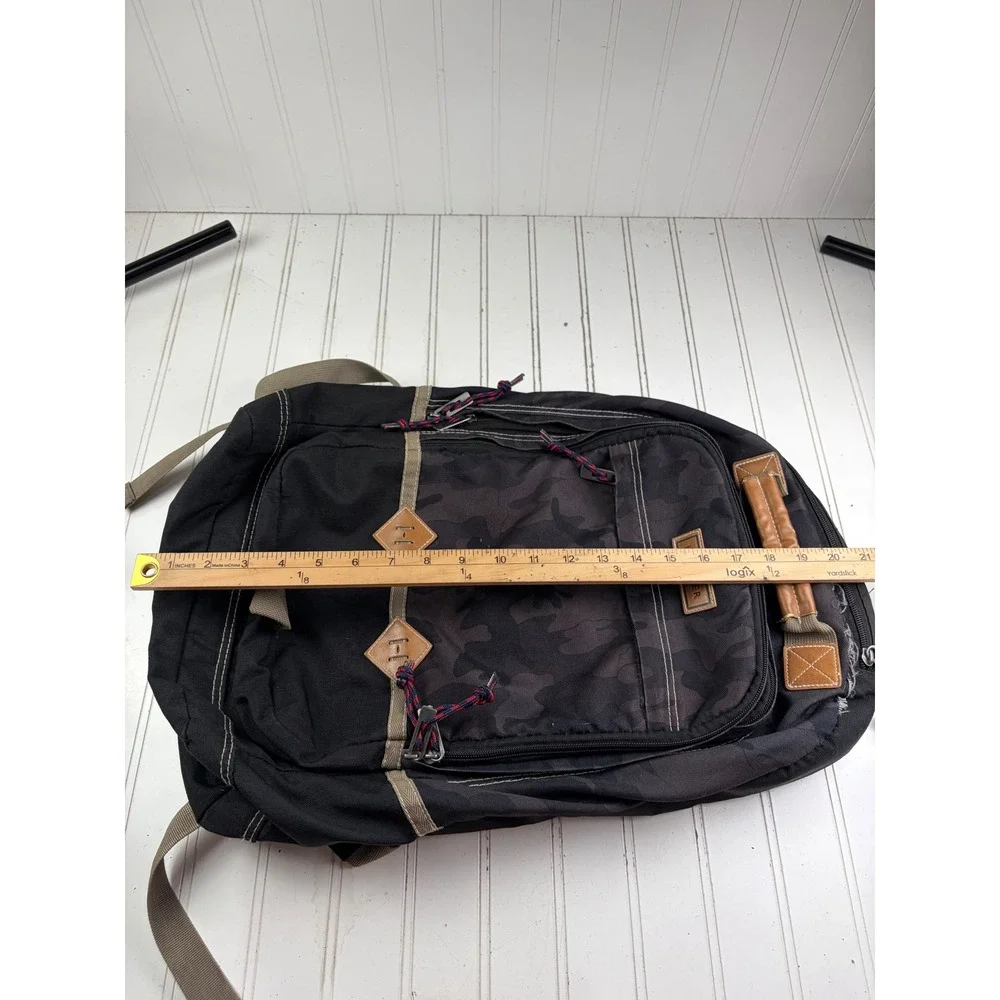 Tommy Hilfiger Vintage Y2K Rucks Camouflage Computer Backpack Bag Unisex